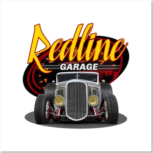 Redline Garage Posters and Art